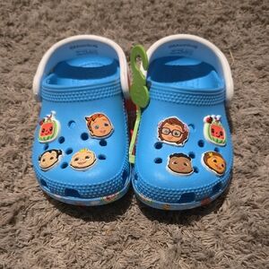 CROCS Kids Blue Character Water Shoes
